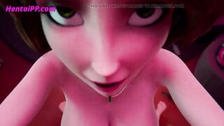 Aunt Cass And Friend Suck Same Cock In Threesome ( Incredibles ) HENTAI