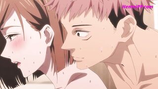 Cute Teenager Got Fucked by her friend (JJK) Hentai Animated Porn Cartoon Porn