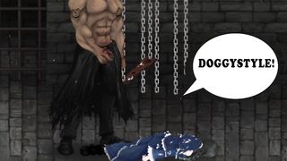 BBC Hentai Dungeon Sex 2D BDSM Roleplay Slut