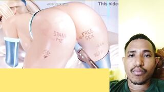 Hentai reaction Pantsushi & Amazonium Futanari Realistic Adult Games -React