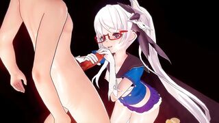 Honkai Impact 3rd Theresa Apocalypse Twilight Paladin Hentai Masturbating Sex Mmd 3D Blue Clothes Color Edit Smixix