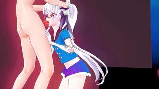 Honkai Impact 3rd Theresa Apocalypse Twilight Paladin Hentai Masturbating Sex Mmd 3D Blue Clothes Color Edit Smixix