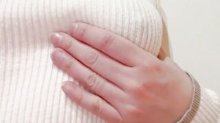 Married woman's nipple masturbation