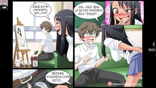 Nagatoro wants to give Naoto's big cock a good taste xxx