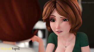 Big Hero 6 - Aunt Cass First Time Anal ( Animation with Sound )