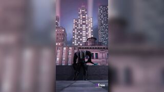 You Won't Find This In Theaters! Extra Quality 3D Animation Of Venom Fucking Gwen On The Roof Of San