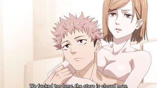 Horny Teens Fucked Too Long, The Store Is Closed Now! Jujutsu Kaisen #2 Parody - UNCENSORED HENTAI