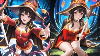 Megumin blows up more than just magic: a hot night in the world of KonoSuba