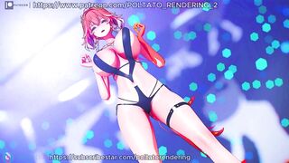 【MMD 鸣潮 】《(Changli 泳装长离)》~《Put Your Hands Up For Detroit》