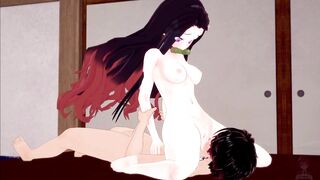 Lamiendo El Caliente Coño De la Linda Nezuko | Demon Slayer Hentai