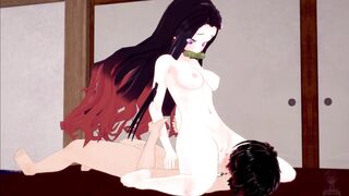 Lamiendo El Caliente Coño De la Linda Nezuko | Demon Slayer Hentai