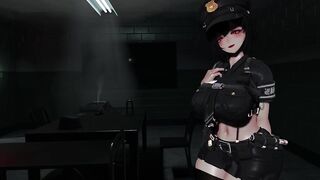 POV: Horny Futa Police Officer Interrogates You With Her Superior Girlcock