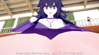 Hex Maniac from Pokemon Works Out With a Footjob! Hentai POV