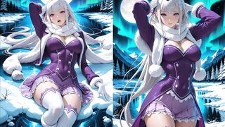 Emilia (Re:Zero) - The gentle princess is corrupted to the limit