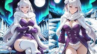 Emilia (Re:Zero) - The gentle princess is corrupted to the limit