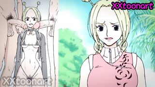 來自OnePiece 空島的鄰居Conis -Thanks to Luffy so initiative to make love Creampie