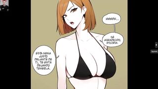 nobara quiere llenar su coño con todo el semen de itadori xxx jujutsu kaisen