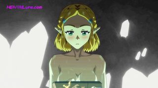 Zelda’s Sexual Date at the Royal Pool: A Lustful Visitor Brings an Unexpected Twist! HENTAI Parody