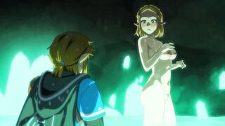 Zelda’s Sexual Date at the Royal Pool: A Lustful Visitor Brings an Unexpected Twist! HENTAI Parody