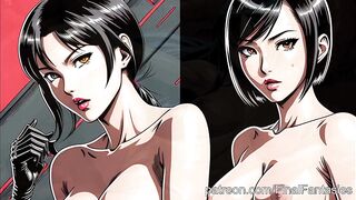 Ada Wong from Resident Evil Manga Gooning [Slideshow]