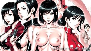 Ada Wong from Resident Evil Manga Gooning [Slideshow]