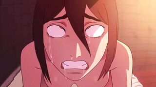 Gabi gets anal fucked by a guard - Attack on Titan