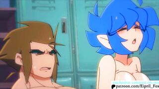 Hot Emi was Fucked So Hard in the Gym - Animated Hentai 4K