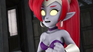 Futa Shantae Jerks Off Her Big Wiener