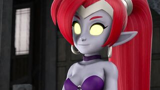 Futa Shantae Jerks Off Her Big Wiener