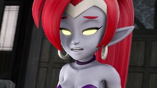 Futa Shantae Jerks Off Her Big Wiener