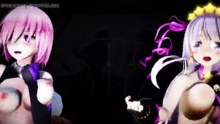 MMD Lamb Sex Dance- Mash & BB