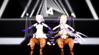 MMD Lamb Sex Dance- Mash & BB