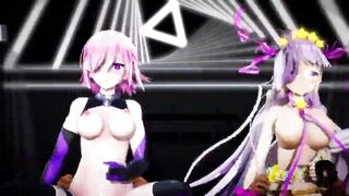 MMD Lamb Sex Dance- Mash & BB