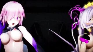 MMD Lamb Sex Dance- Mash & BB