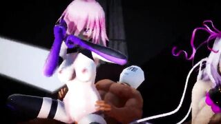 MMD Lamb Sex Dance- Mash & BB