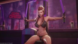 Overwatch Brigitte Workout at the Gym