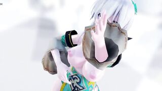 MMD Haku gokuraku jodo