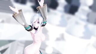 MMD Haku gokuraku jodo