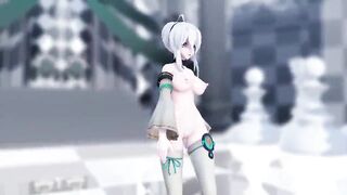 MMD Haku gokuraku jodo