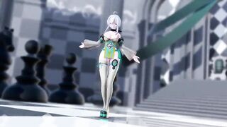 MMD Haku gokuraku jodo