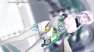 MMD Haku gokuraku jodo