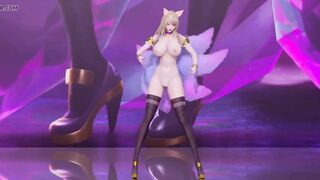 R18-MMD KDA-The Baddest Ahri Nude Dance Uncensored 3D