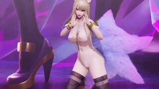 R18-MMD KDA-The Baddest Ahri Nude Dance Uncensored 3D