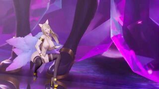 R18-MMD KDA-The Baddest Ahri Nude Dance Uncensored 3D