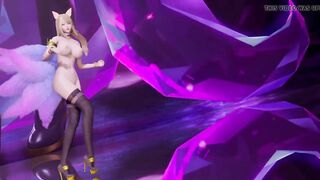 R18-MMD KDA-The Baddest Ahri Nude Dance Uncensored 3D