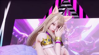 R18-MMD Lupin Ahri Nude Erotic Dance Uncensored 3D