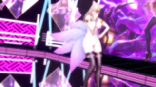 R18-MMD Lupin Ahri Nude Erotic Dance Uncensored 3D