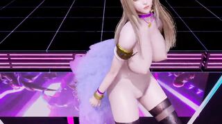 R18-MMD Lupin Ahri Nude Erotic Dance Uncensored 3D