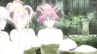 Seven deadly Sins hot tub Scene