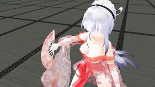 MMD - Haku: One Thousand Sakura